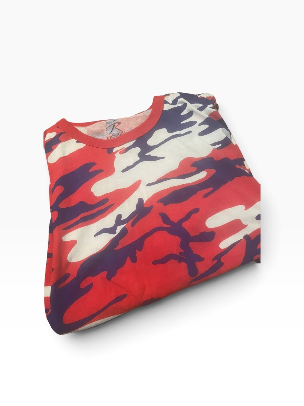 Rothco size 2XL Red Camo Crewneck T-Shirt - Men